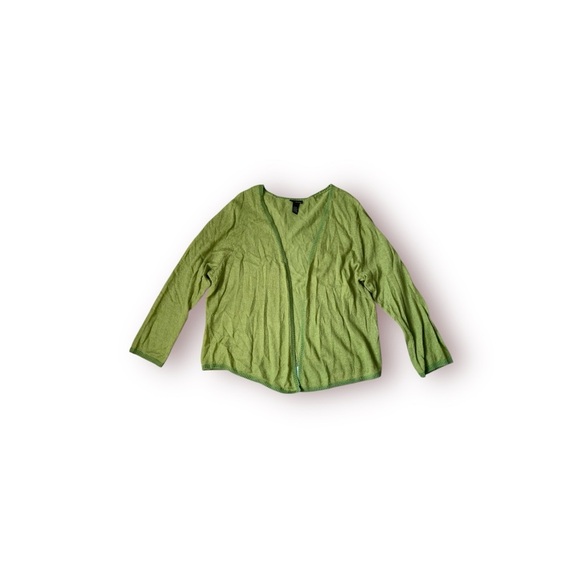 Green lane Bryant open front cardigan 26/28 - Picture 1 of 9